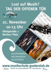 Bild zur Veranstaltung Tag der offenen Tür - Musikschule für den Kreis Gütersloh e.V.