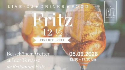 Bild zur Veranstaltung Fritz 12 ½ - Summer Terrace