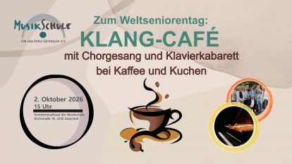 Bild zur Veranstaltung Klang Café zum Weltseniorentag