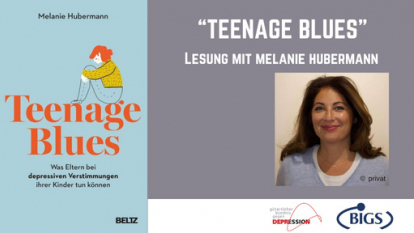 Bild zur Veranstaltung Lesung: “Teenage Blues” von und mit Melanie Hubermann