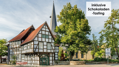 Bild zur Veranstaltung Stadtführung: Kleine Stadtführung mit Genuss - Gütersloh mit allen Sinnen entdecken