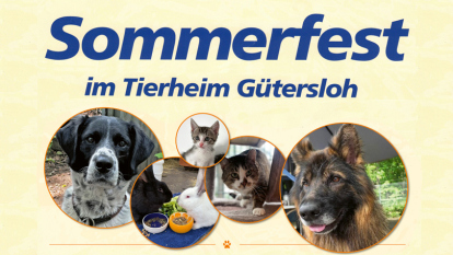 Bild zur Veranstaltung Sommerfest im Tierheim Gütersloh