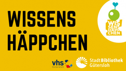 Bild zur Veranstaltung WissensHäppchen